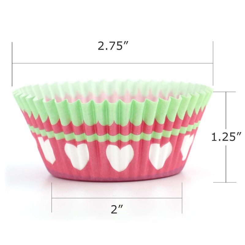 1000 Pack Paper Baking Cups Cupcake Liners Muffin Liner - Assorted 10 Styles gallery