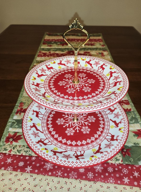 Unique Christmas Cake Stand, Holiday Decor, Christmas Decor, Christmas Kitchen