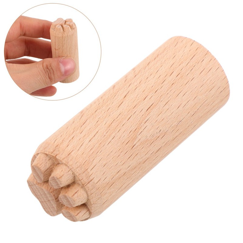 2Pcs Wooden Animal Paw Print Stamps for Baking Mooncake Dough Press Tools gallery