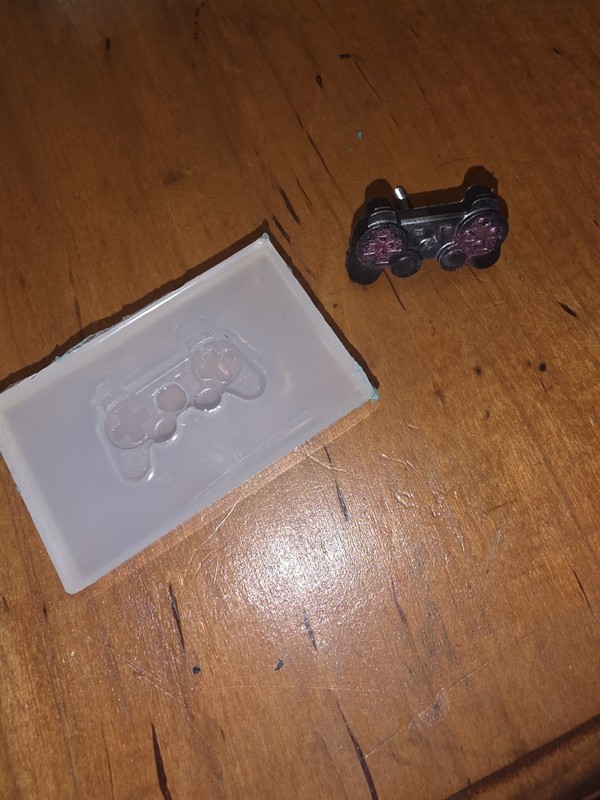 Nintendo Game Paddle Resin, Polymer Clay Or Baking Mold Foor Safe! gallery
