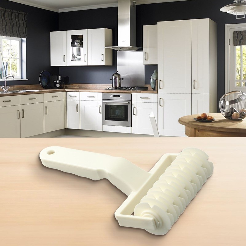 Roller Cutter Kitchen Gadgets Pastry Lattice Pie Plastic Roller Cutter gallery
