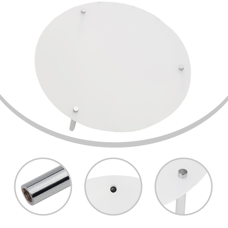 Kitchen Cake Stand Replacement Round Set Table 15-30cm Transparent 1pcs 3D gallery