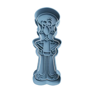 Squidward Cookie Cutter Spongebob Squarepants Fondant Baking
