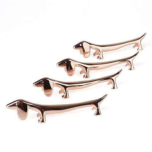 Pack of 5 Zinc Alloy Chopsticks Spoon Forks Knives Tableware Rest SetRose Gol... gallery