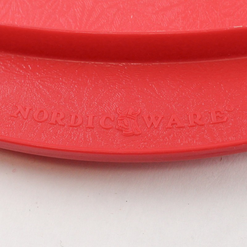 Nordic Ware Red Plastic 12" Lattice & Hearts Pie Top Cutter Bakeware Tool gallery