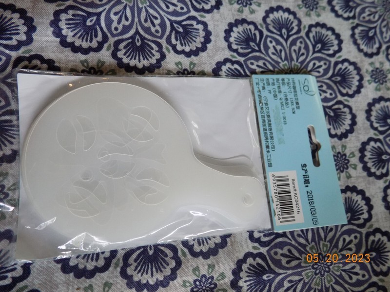 New Coffee mold set 16 piece froth stencils gallery