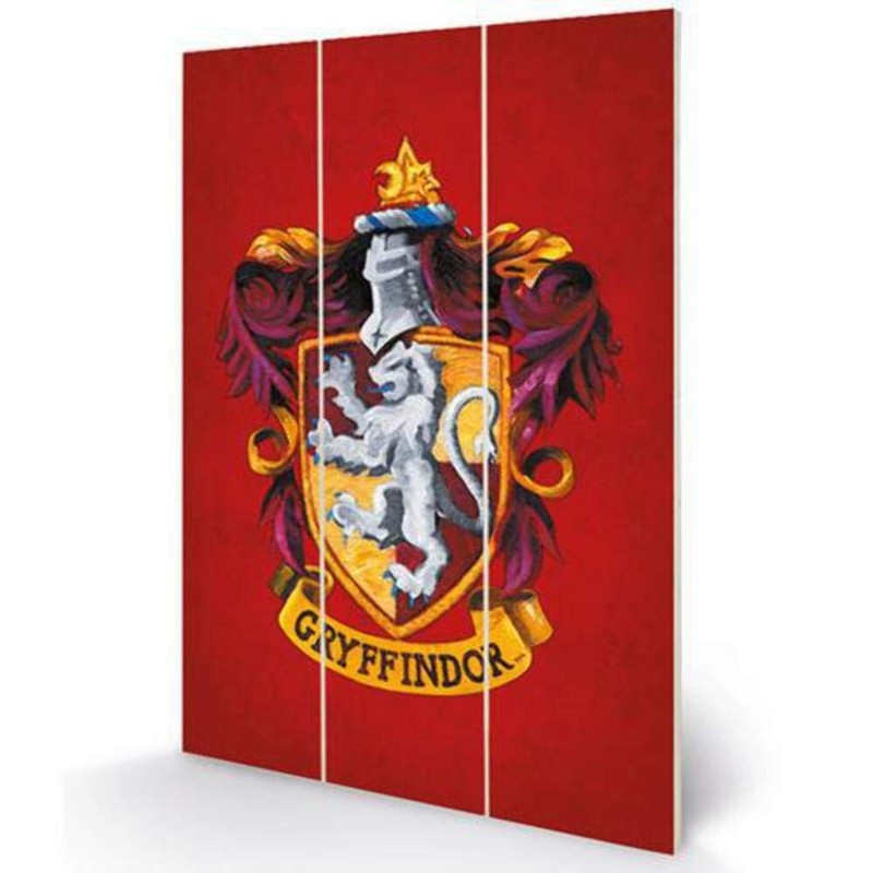Harry Potter MW12843P Wooden Wall Art, Multicoloured, 20 x 29.5cm 20 x 29.5cm Mu