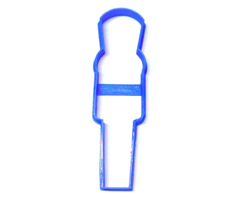 CHRISTMAS NUTCRACKER OR SOLDIER OUTLINE SPECIAL COOKIE CUTTER USA PR3055