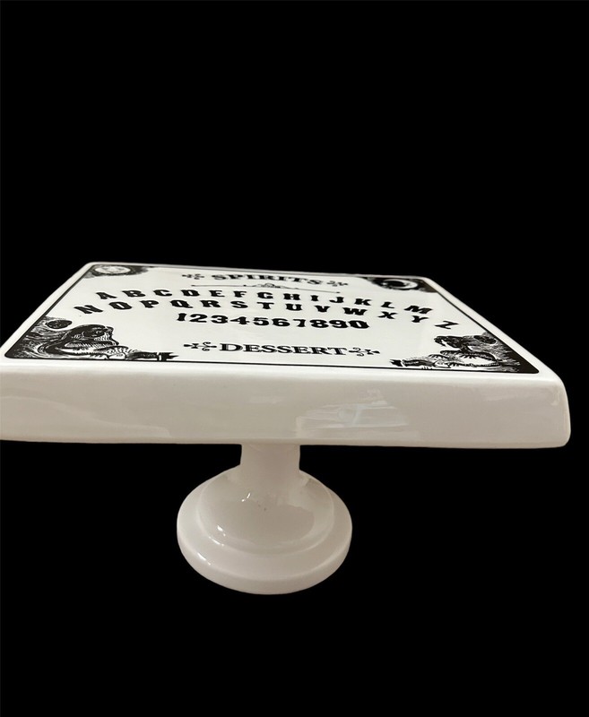 Magenta Ouija Board Cake Stand