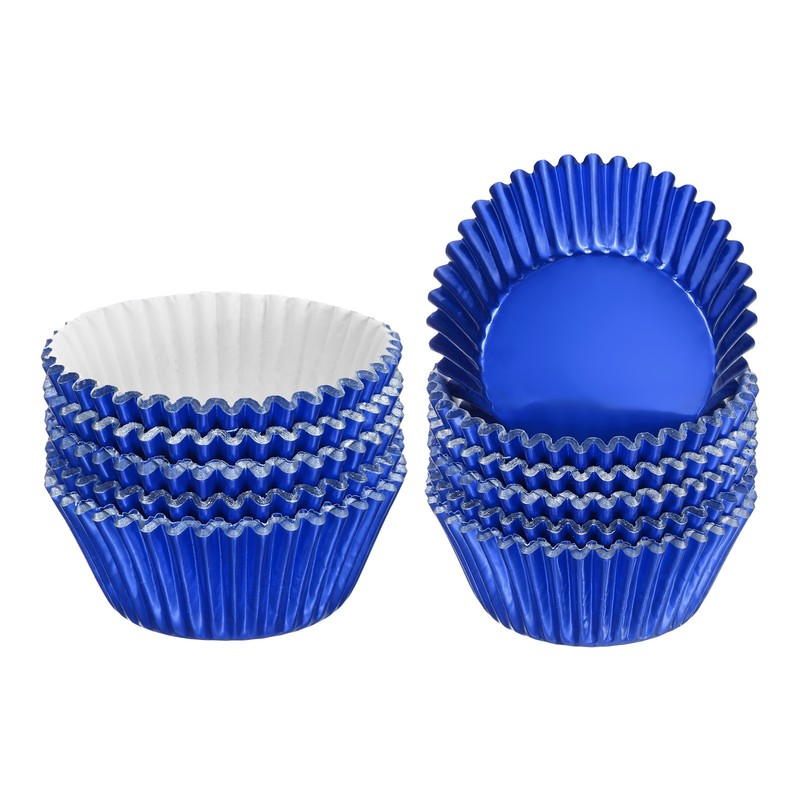 200 Packs Blue Cupcake Liner Standard for Delivery