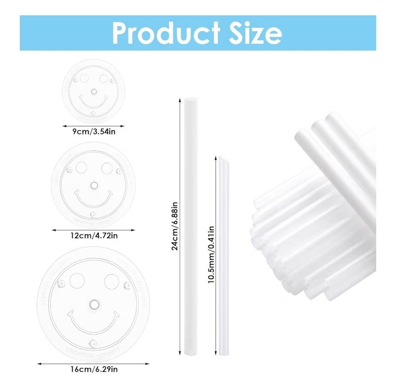 Thinp Cake Dowel Rods-15pc-3tier-Plastic-Clear gallery