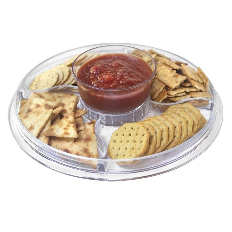 Cake Stand with Dome Cover, 6-in-1 Multi-Purpose Use, Cake Stand with Lid,... gallery