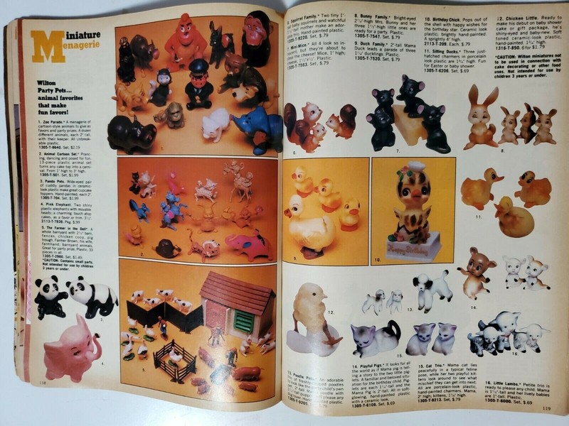 Vintage The Wilton Yearbook Of Cake Decorating 1978 Beautiful Cakes 196 Pages gallery