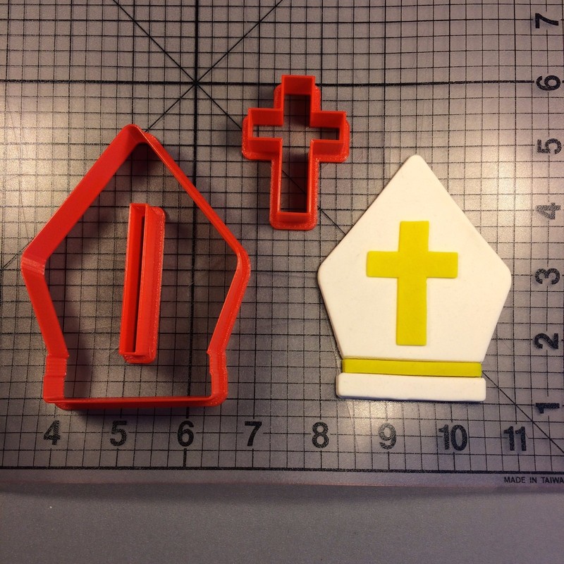 Bishop Hat 101 Cookie Cutter Set