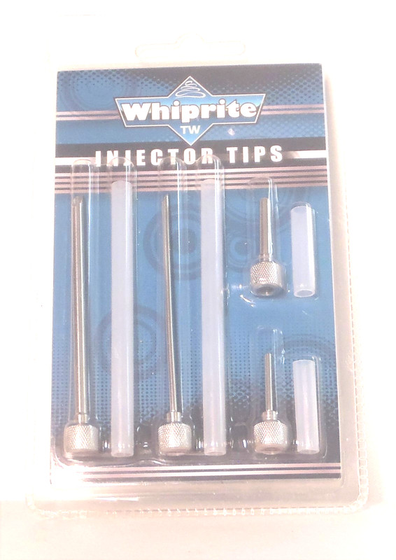NEW SEALED 4 Stainless Steel whipped cream Injector Tips WHIPRITE -ISI-MOSA