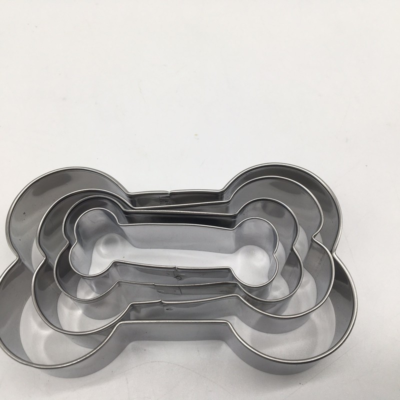 Dog Treats Cutters Set 4 Pieces Dog Cookie Cutter Sets 4 Different Sizes New