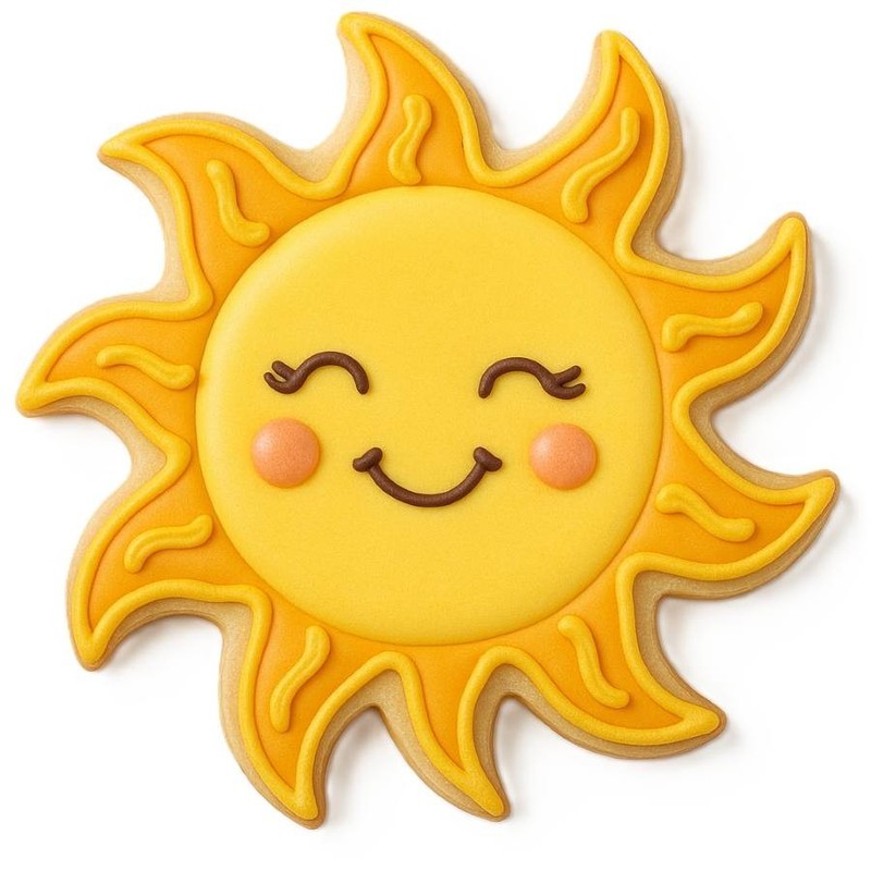 Sun Cookie Cutter 3'' Metal gallery