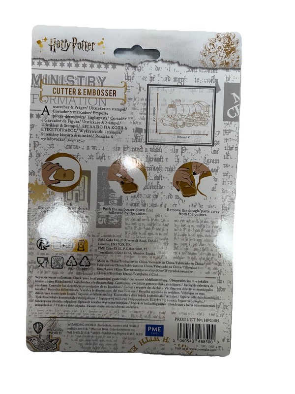 Harry Potter COOKIE CUTTER AND EMBOSSER Hogwarts Express gallery