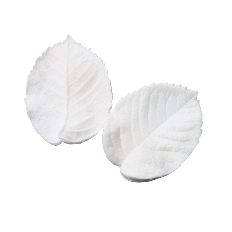 KALAIEN Leaf Petal Veiner Gum Paste Mold Sugar Craft Tools Rose Flower Leaf V…