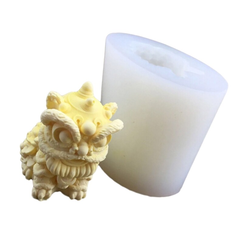 Easy Demold Lion Shape Pastries Molds for Baking Mousse Cake and Dessert