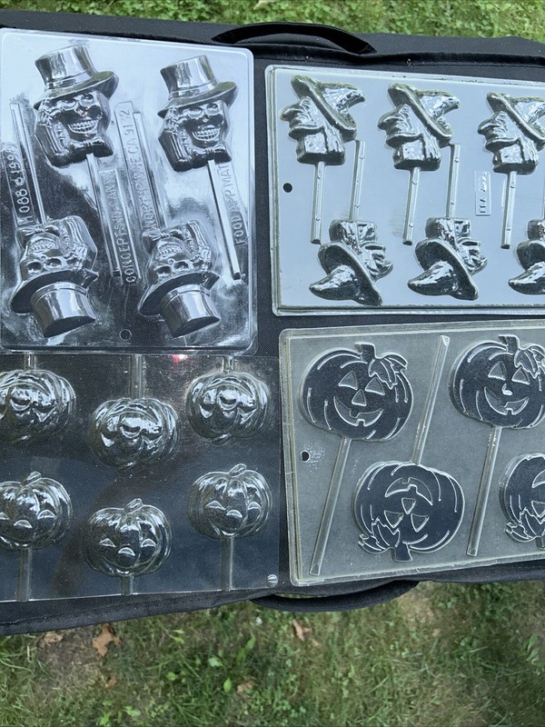 Halloween Candy Molds Fun Variety 13 Pack Several Different Characters