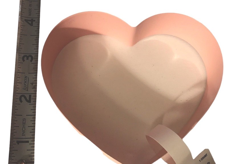 Target Wondershop Stainless Steel Pink Heart 4" Cookie Cutter Valentine’s Day gallery