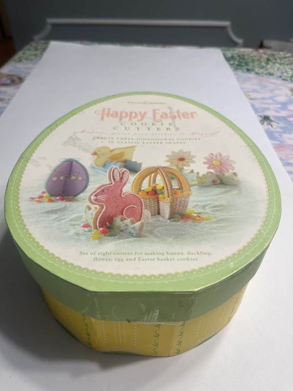 Happy Easter Three Dimensional Cookie Cutter Williams Sonoma Set 8 Piece gallery