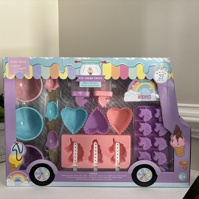Handstand Kitchen Ice Cream Truck Summer Sweet Treats Dessert Making Set – Unico