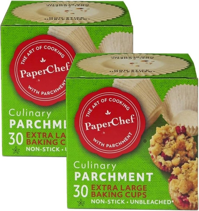 XL Parchment Baking Cups - Easy Release, Non-Stick Paper gallery