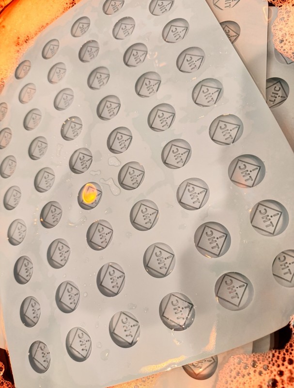 Trufflymade Silicon Mold Stamped THC For Edible Candies And Gummies /54 Cavities gallery