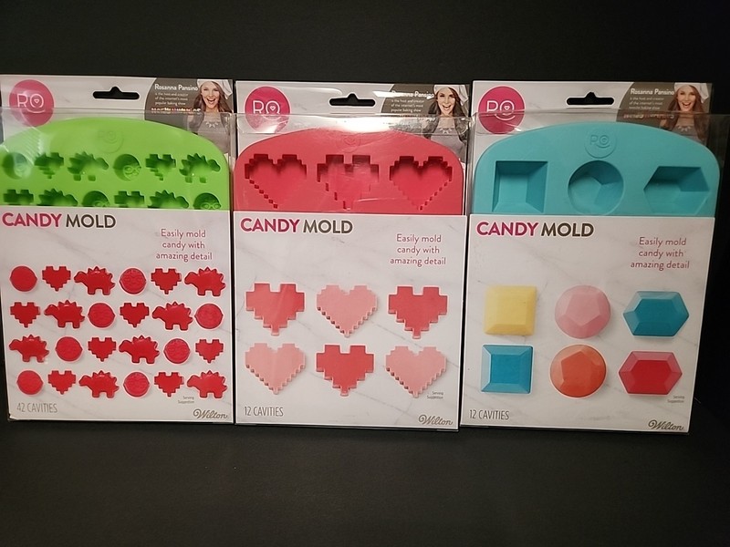 Wilton Brand Candy Mold-Featuring Rosanna Pansino Designs