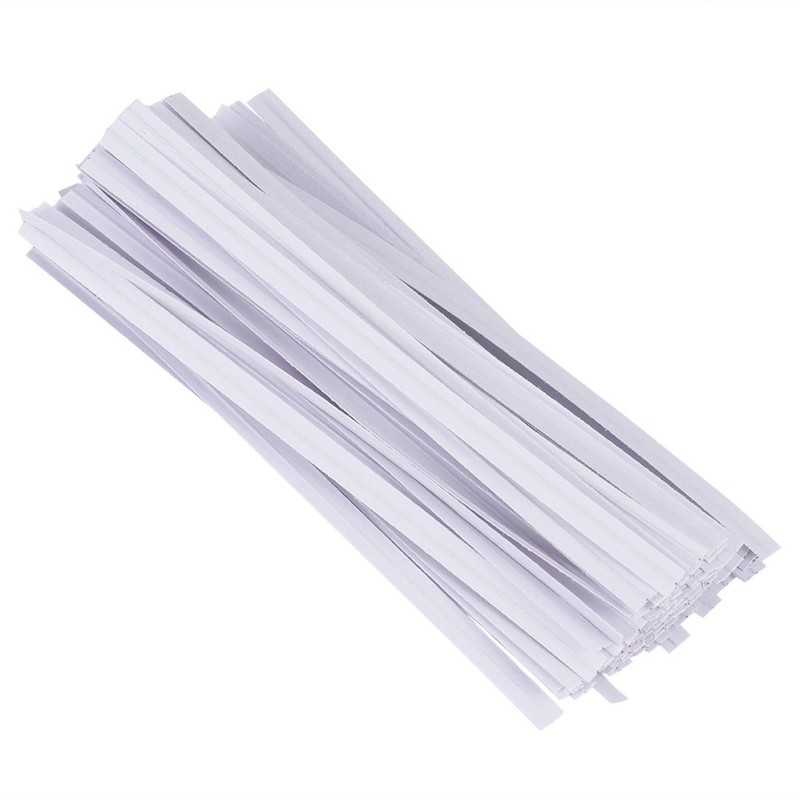 Paper Covered Wire Food Packaging Wrapped Iron Craft Sealing Strip gallery
