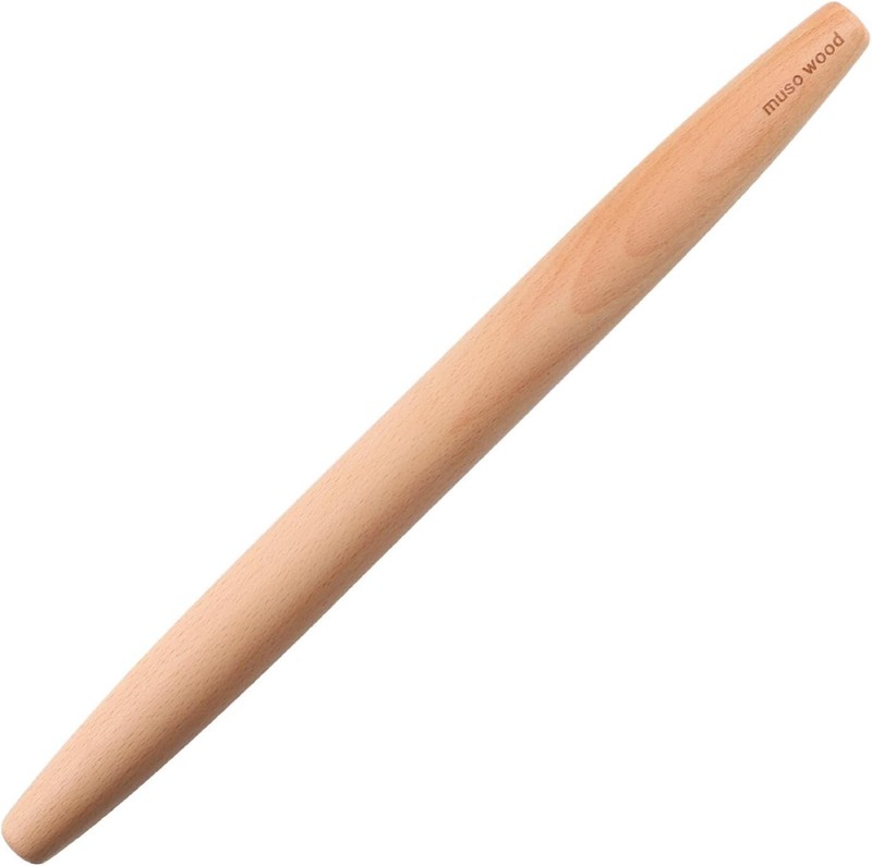 Premium Beech Wood French Rolling Pin - Versatile and Durable Baking Companion gallery