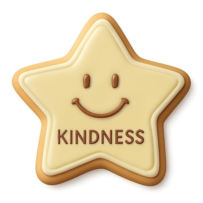 Kindness Star Smiley Cookie Cutter - 4x4" Fun Baking Kitchen Design gallery