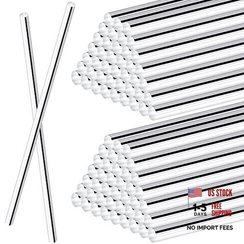 60 Pieces 12″ Acrylic Dowel Rods for DIY Crafts 0.25 Inch/6 mm Diameter