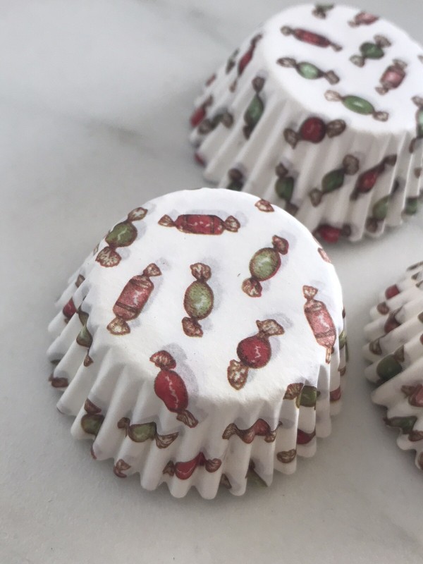 150 Pcs Wrapped Candy Design Mini Cupcake Liners Baking Cups Candy Cups gallery