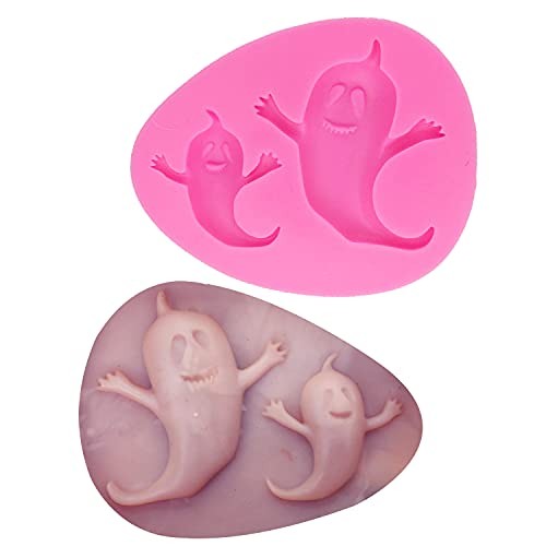 Ghost Shape Silicone Molds for Halloween Cake Decorating Tools DIY Chocolate gallery