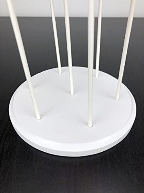NANGOPOP 2 Pack Cake Pop Stand - 7 Hole Wood Lollipop Holder Display 7hole x2 gallery