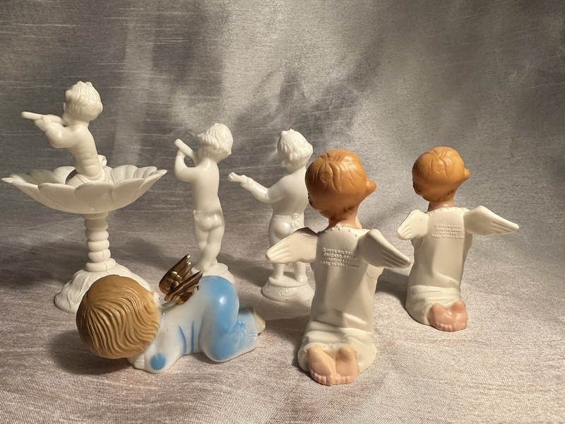 Vintage Wilton Angel And Cherub Cake Toppers gallery