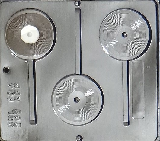 Record Lollipop Chocolate Candy Mold 262 NEW