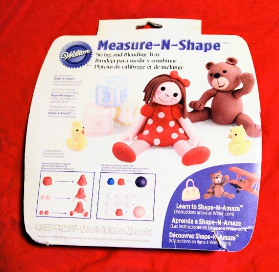 Measure N Shape Sizing Tray from Wilton 2574 NEW