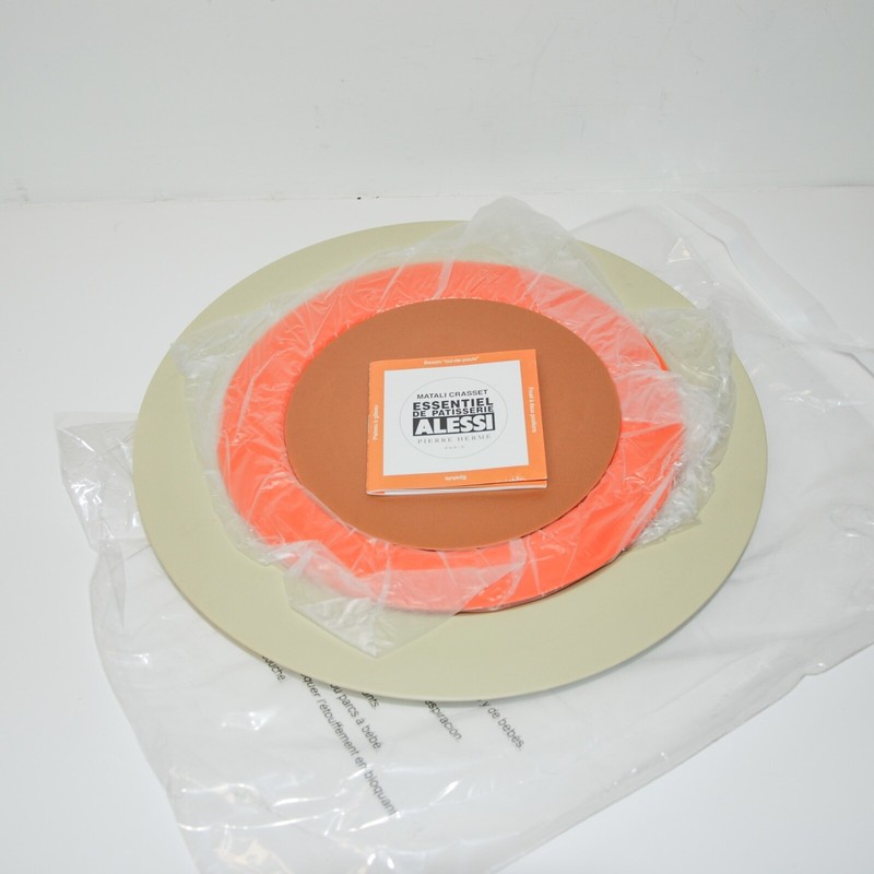 ALESSI MC01 Essentiel De Patissiere Cake Plate Matali Crasset Pierre Herme 2010 gallery