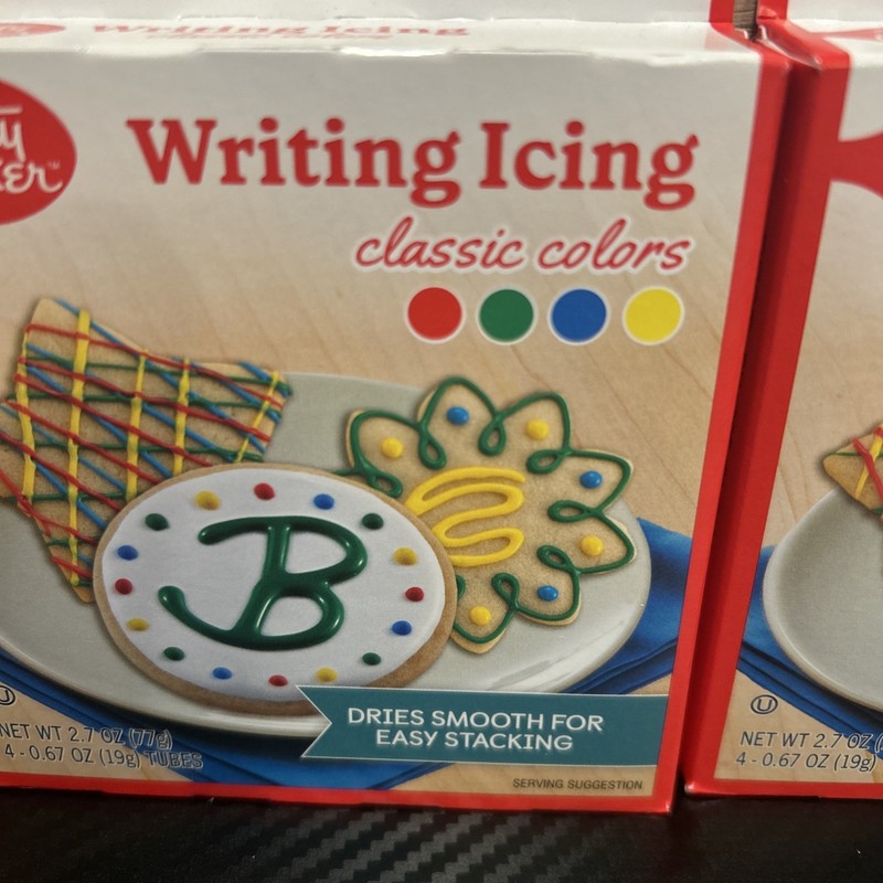 2 Pack Betty Crocker Writing Icing - Classic Colors - 4 Count Tubes Each gallery