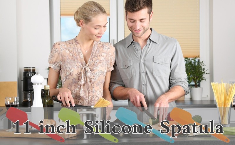Silicone Spatula Set Heat Resistant Small Rubber Spatulas,4 gallery