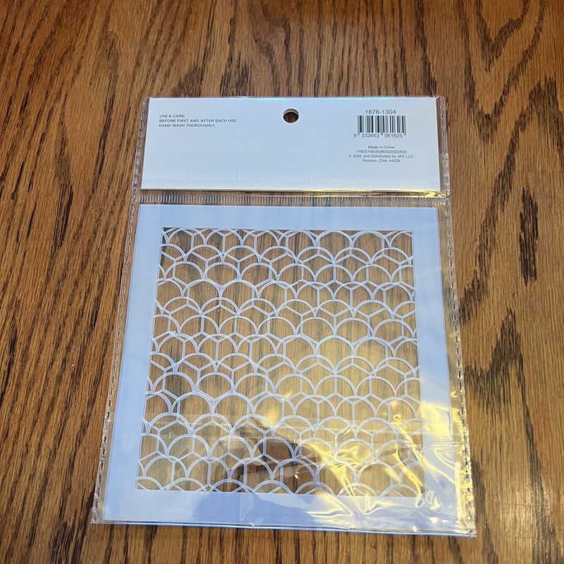 Stir 2 PC Cookie Stencils Perfect for Air Brush & Royal Icing Honeycomb NEW gallery