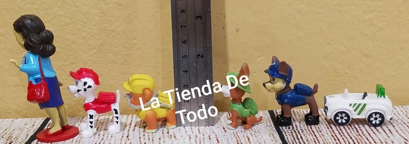 PVC PLASTIC DOG FIGURE TOYS CAKE TOPPER DECORATION FOR PAW PATROL FANS READ gallery