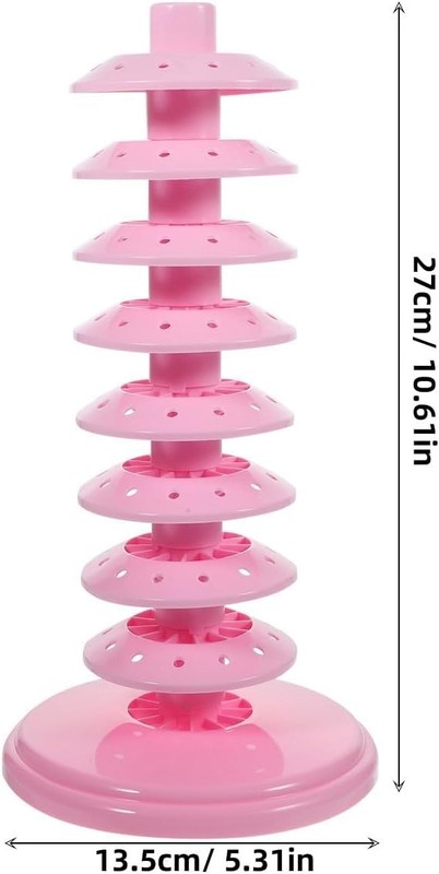 Adjustable Multi-Tier Lollipop Stand 10.62X5.31X5.31In Plastic Candy Holder D... gallery