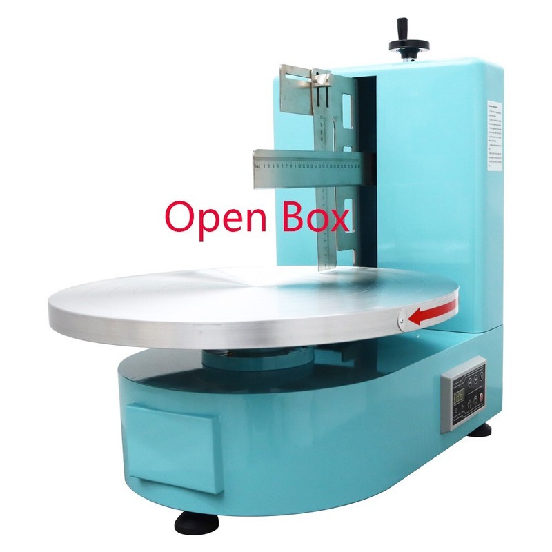 Open Box!4-16″ Cake Cream Spreading Coating Smearing Machine Cake Cream Smearer