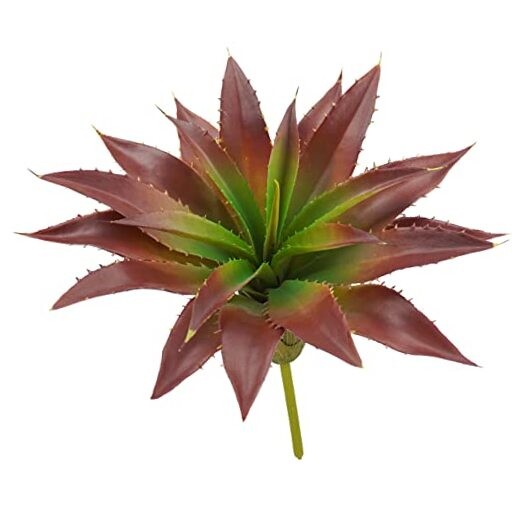 Succulents Plants Artificial, Large Fake Succulents Flowers 1 Red&green gallery