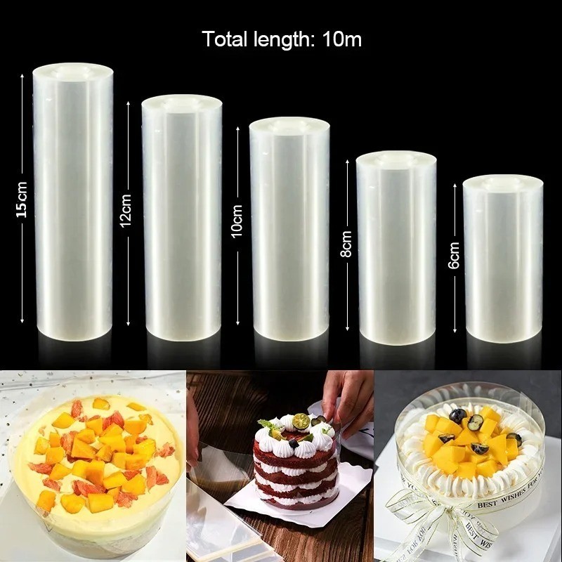 Cake Collar Transparent Acetate Mousse Cake Strip DIY Baking Tool gallery